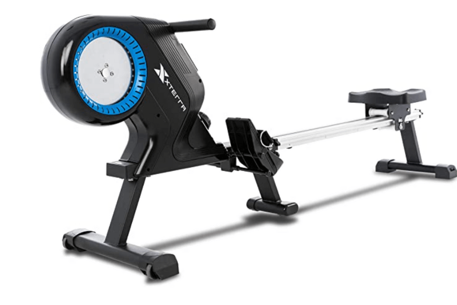 rowing machine for an ab workout