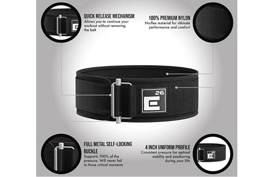 For weightlifting support use this Weight Lifting Belt