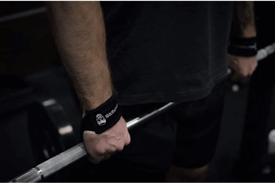 Lifting Wrist Straps for a mans gym bag